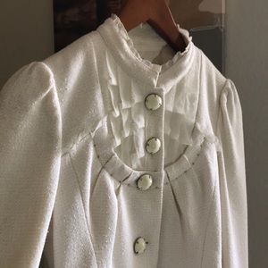 Cream with gold jacket